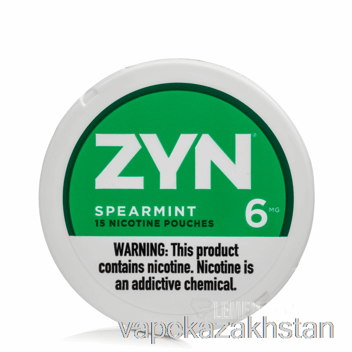 Vape Kazakhstan ZYN Nicotine Pouches - SPEARMINT 6mg